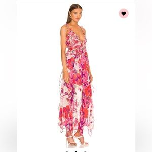NWT! Misa Los Angeles Diane Maxi Dress. Size S